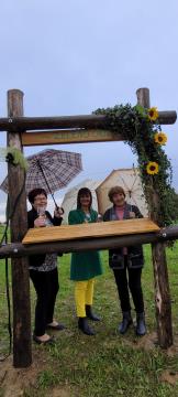 Predsednica TD Stročja vas, županja Občine Ljutomer in predsednica OTZ 