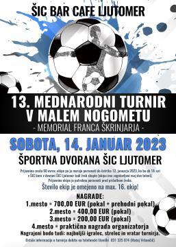13. mednarodni turnir v malem nogometu
